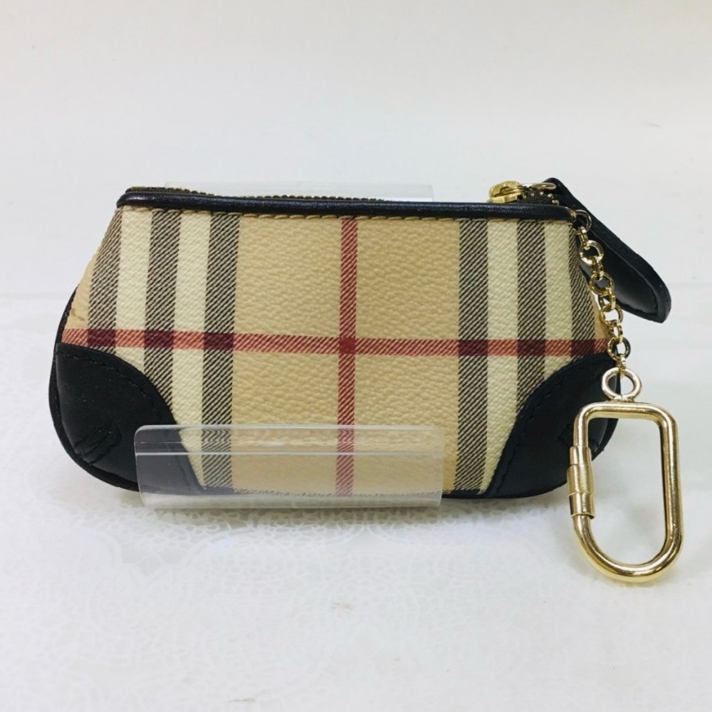 RARE!!! BURBERRY MEGA HOUSE CHECK KEY CLES